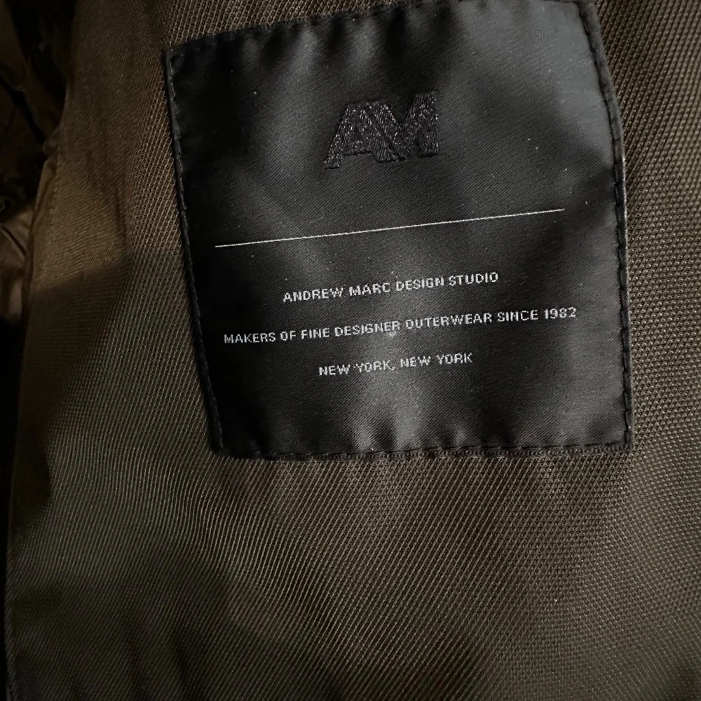 NWT Andrew Marc Ainsworth Leather Trimmed Puffer Jacket - Picture 7 of 13